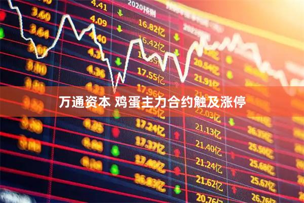 万通资本 鸡蛋主力合约触及涨停